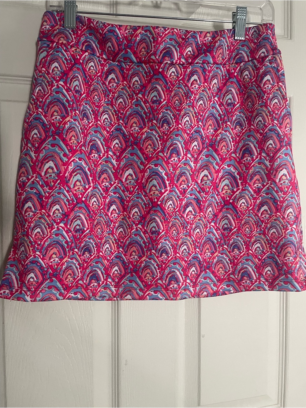 Vineyard Vines Pink Multi-Print Mini Skirt